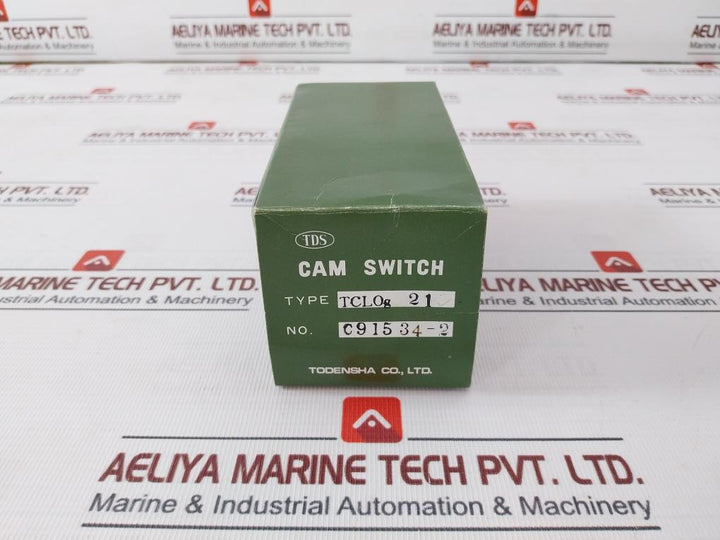 Todensha Tclog 21 Cam Switch C-91534-2 Ac 600V 40A 1Ss-1-000-008