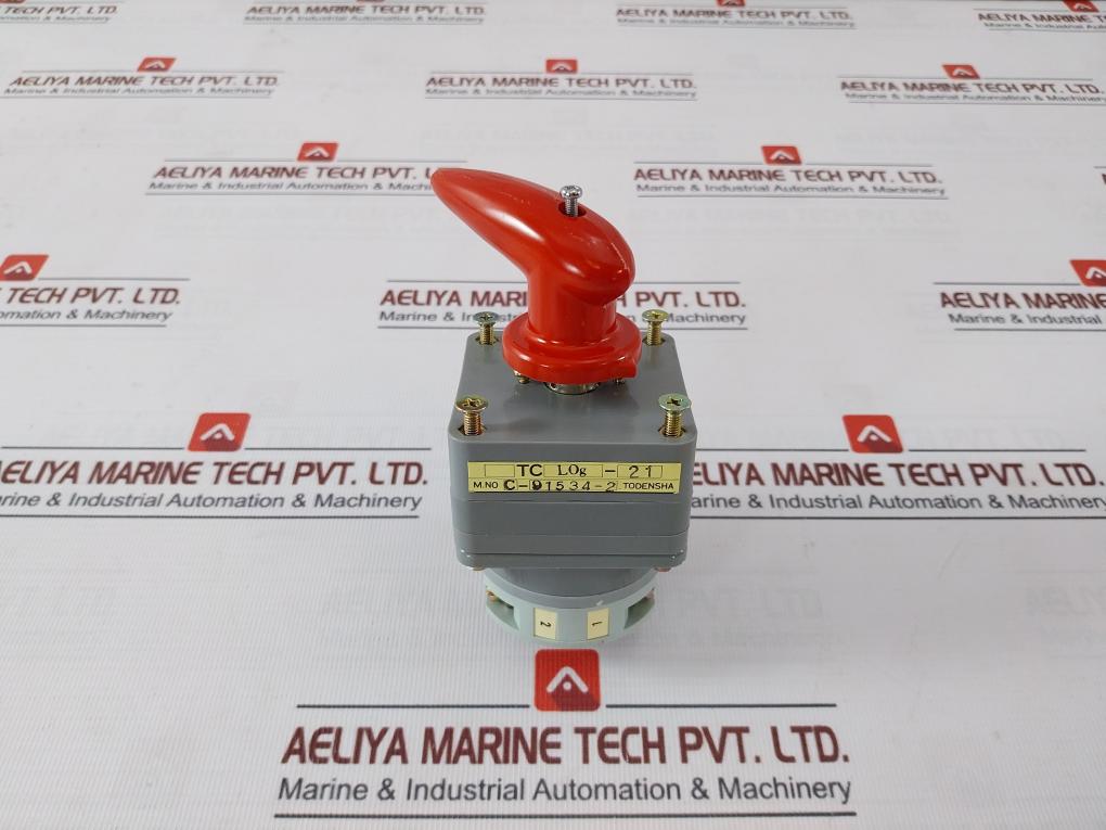 Todensha Tclog 21 Cam Switch C-91534-2 Ac 600V 40A 1Ss-1-000-008