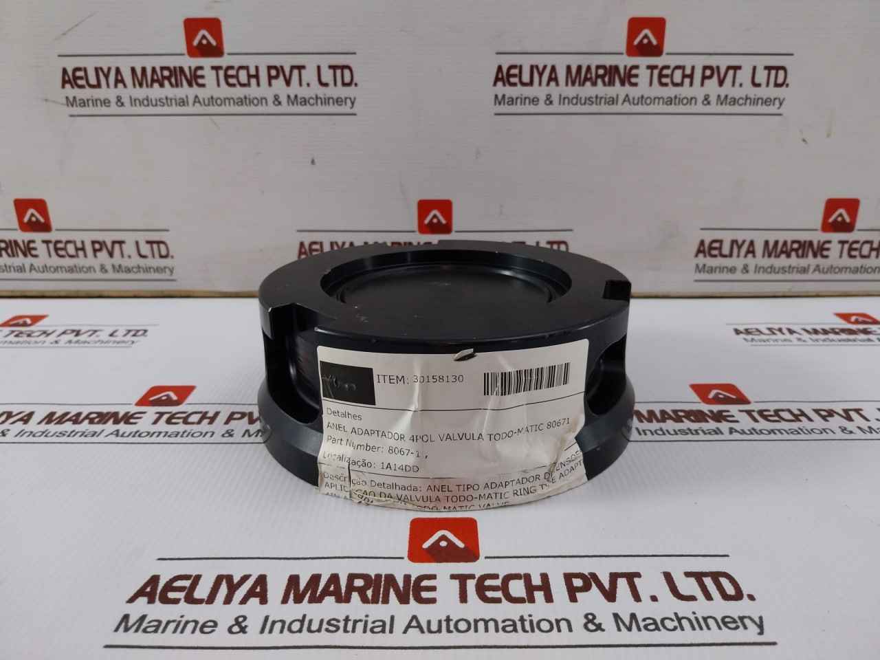 Todo-matic 8067-1 Ring Type Adapter Valve Coupling For Transfer 4In