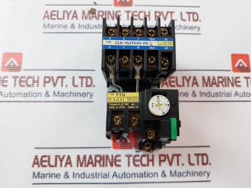 Togami-electric Clk-15Jth40-p6A Magnetic Switch 200-220V 60Hz