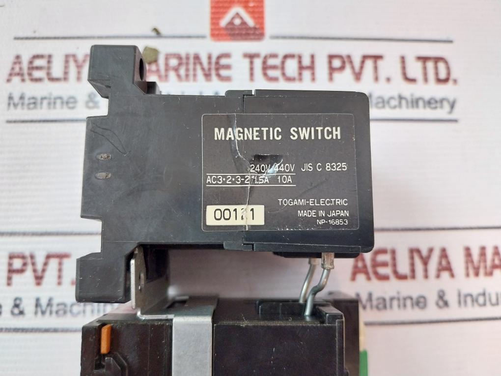 Togami-electric Clk-15Jth40-p6A Magnetic Switch 200-220V 60Hz
