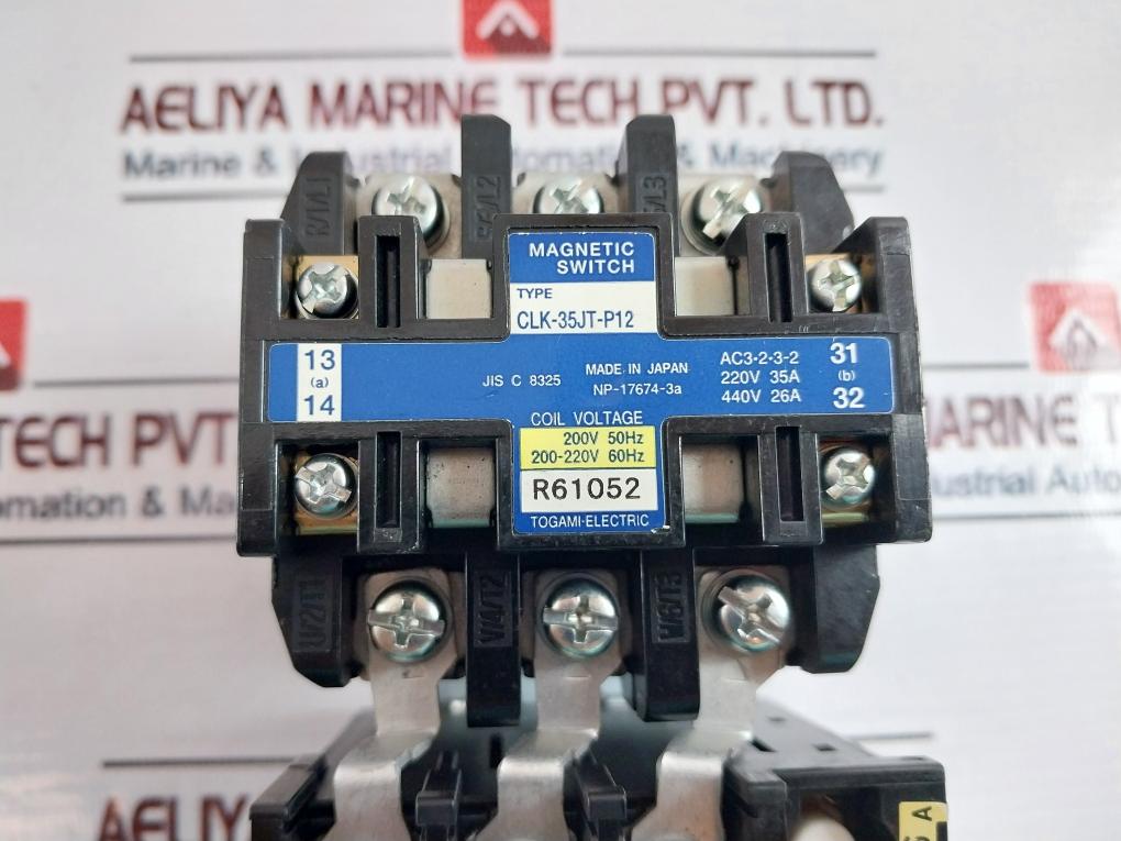 Togami-electric Clk-35Jt-p12 Magnetic Switch 220V 35A