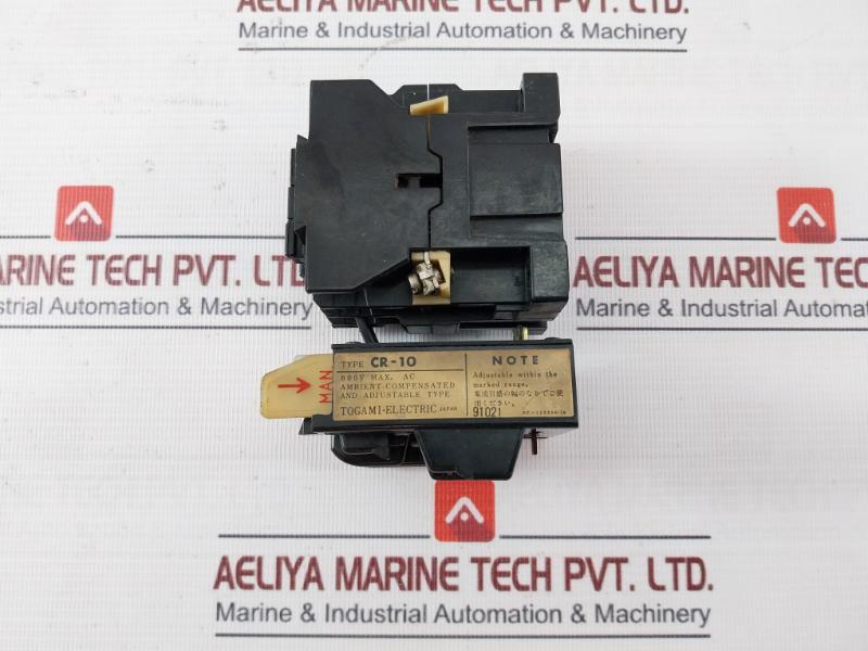 Togami-electric Cr-10 Overload Relay Pma-110004A 220V 50Hz 600V