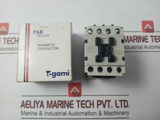 Togami Electric Pak-11J-p2547-p3300 Magnetic Contactor 380-400V 50Hz 20A