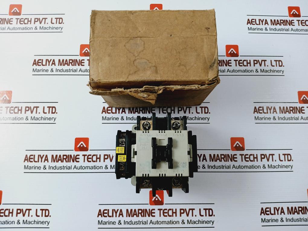 Togami Electric Pak-35J Magnetic Contactor 24V 50Hz