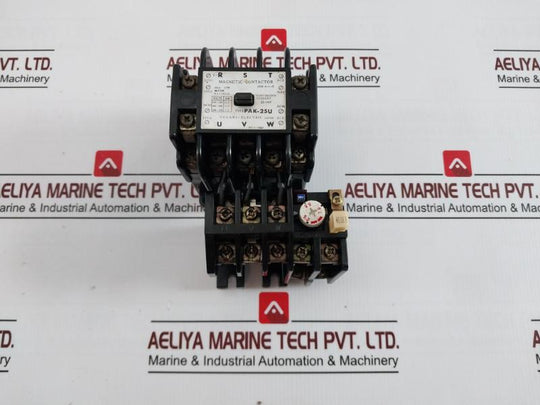 Togami Pak-25U Magnetic Contactor With Overload Relay Rc4-35 Jem A-1-0 Ac600V