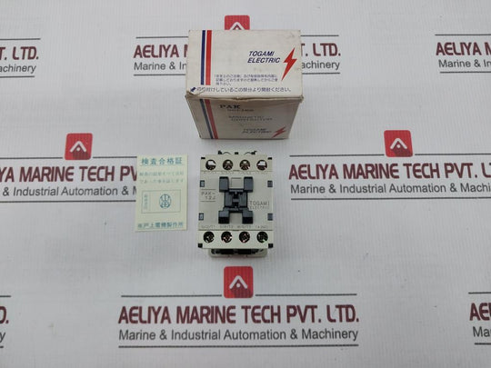 Togami Electric Pak-12J Magnetic Contactor 380–400V 50Hz 26A
