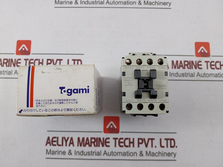 Togami Electric Pak-12j Magnetic Contactor 380-400v 50hz 26a