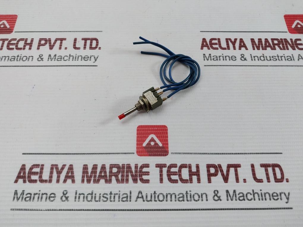 Toggle Switch Bushing Mount Miniature Part No: Nkk M-2018 C