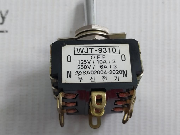 Toggle Switch Wjt-9310 Woojin Electric 250V/6A/3