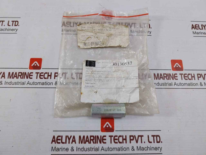 Tognella 260/6-14 Hydraulic Check Valve 182-0827 30130537