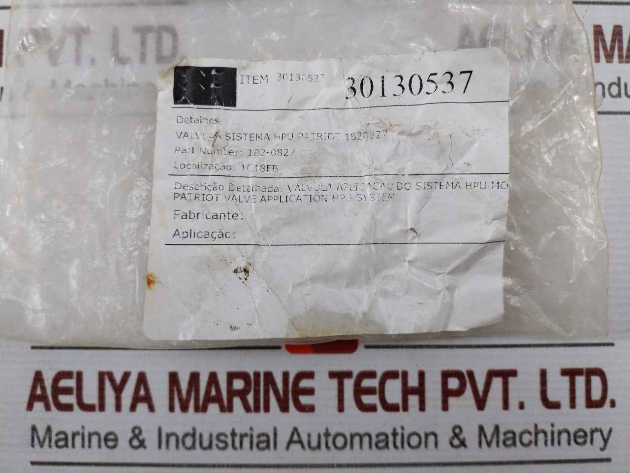 Tognella 260/6-14 Hydraulic Check Valve 182-0827 30130537