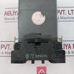 Toho Seisakusho Xf-501-24 Frequency Relay With Base 250V 7.5A