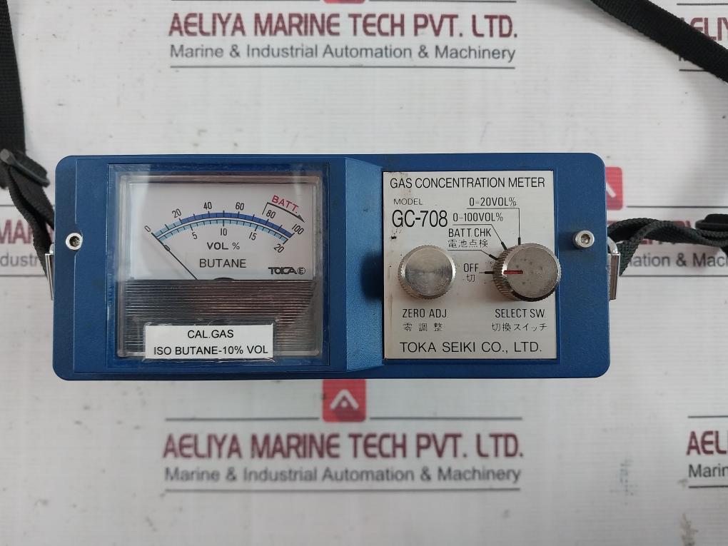 Toka Seiki Gc-708 Gas Concentration Meter Dc3.0V 350Ma