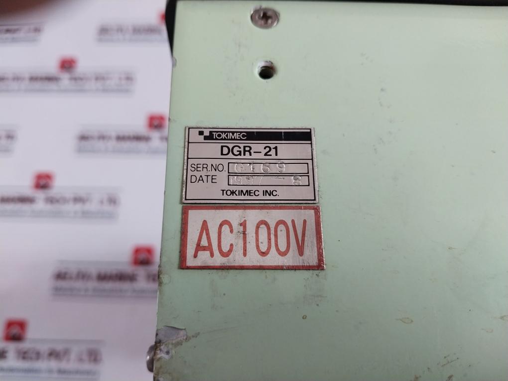 Tokimec Dgr-21 Gyro Repeater Heading Ledic Ac100V