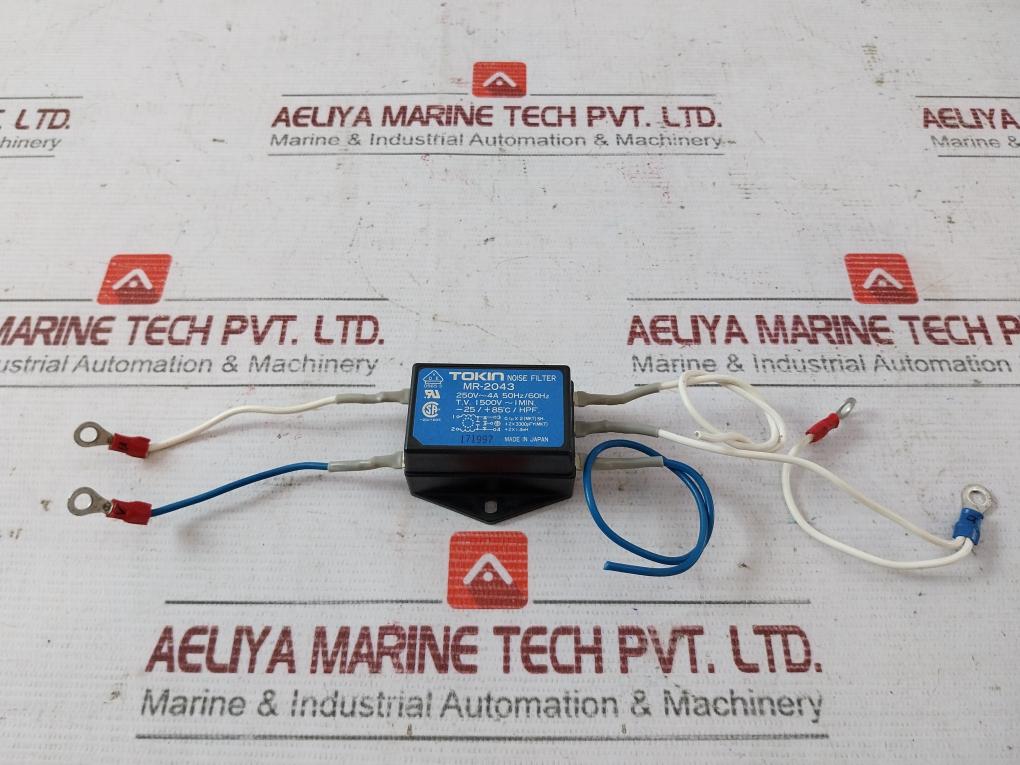 Tokin Mr-2043 Noise Filter 250V 4A 50Hz / 60Hz