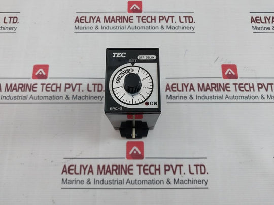 Tokyo Electric Erc-2 Time Delay Relay 0-6 Sec 3W 50/60Hz P.F=1