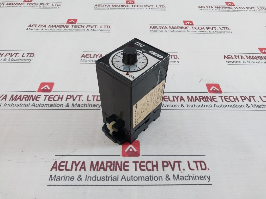 Tokyo Electric Erc-2 Time Delay Relay 0-6 Sec 3W 50/60Hz P.F=1