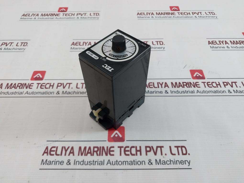 Tokyo Electric Erc-2 Time Delay Relay 0-6 Sec 3W 50/60Hz P.F=1