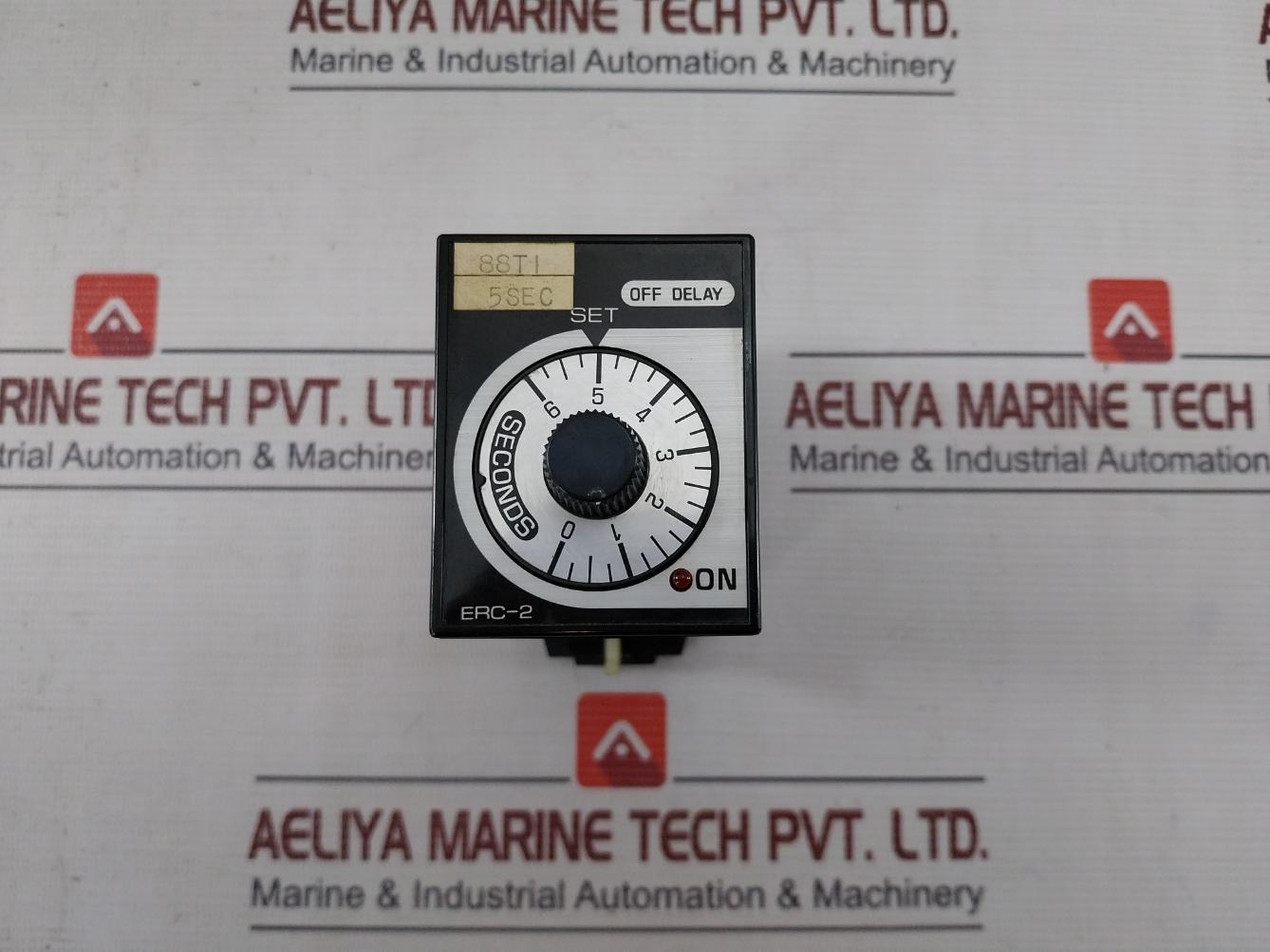 Tokyo Electric Erc-2 Time Delay Relay Ac200-220V 50/60Hz