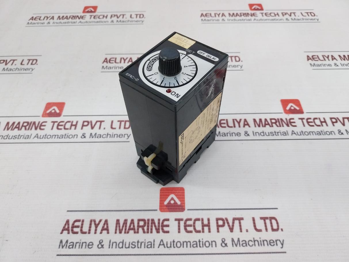 Tokyo Electric Erc-2 Time Delay Relay Ac200-220V 50/60Hz