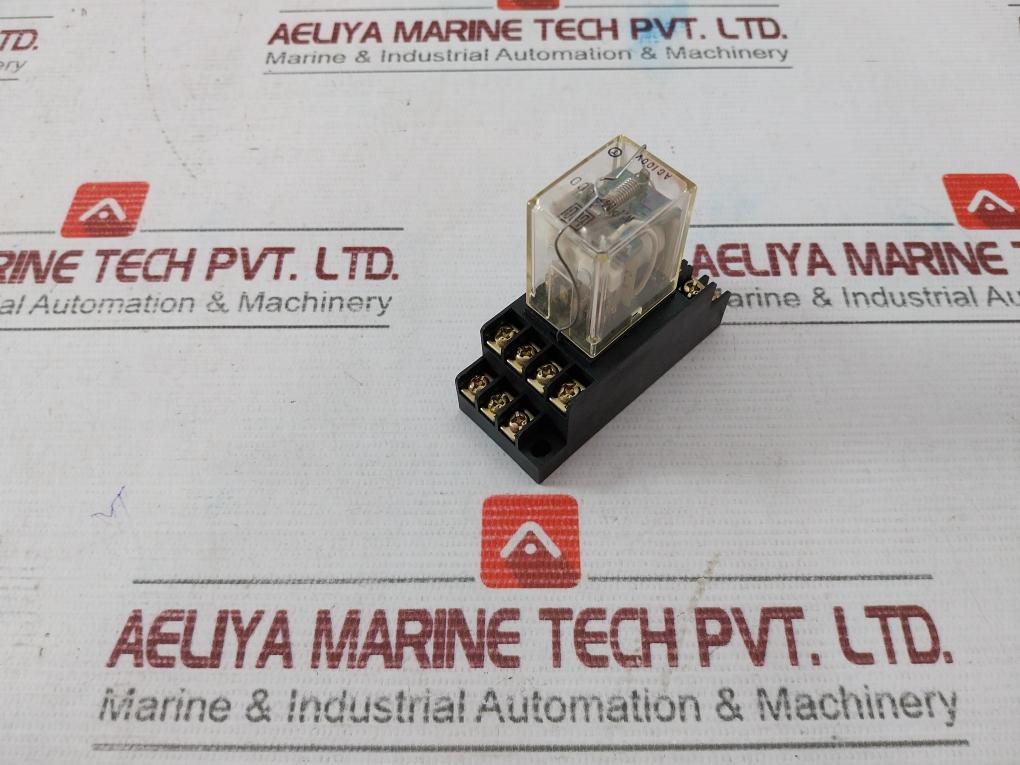 Tokyo Electric Mpm-100 General Purpose Relay With Base Ac100V Mpf-24