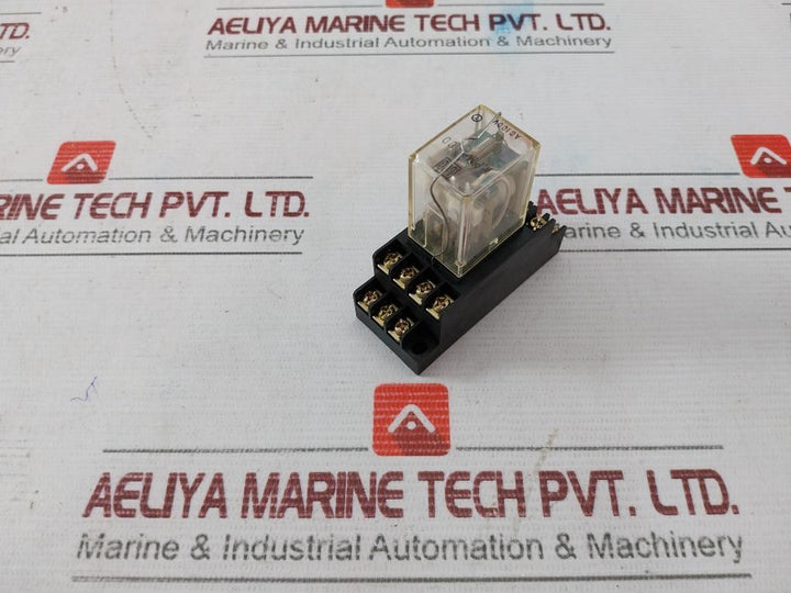 Tokyo Electric Mpm-100 General Purpose Relay With Base Ac100V Mpf-24