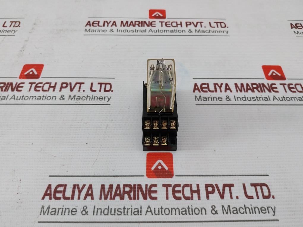Tokyo Electric Mpm-100 General Purpose Relay With Base Dc12V