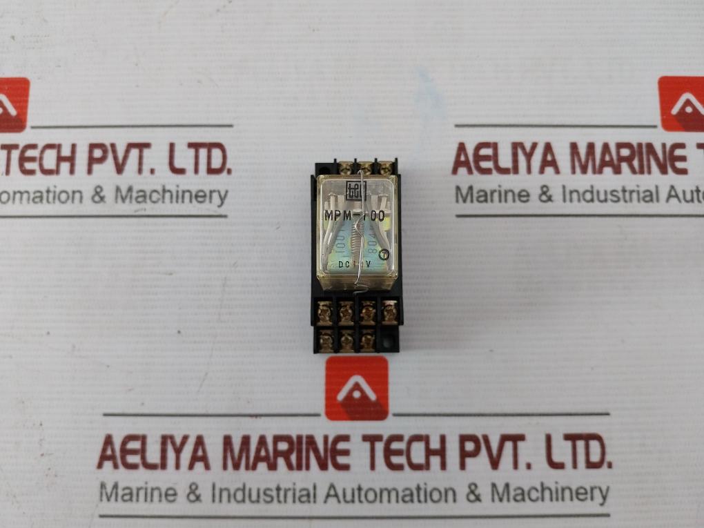 Tokyo Electric Mpm-100 General Purpose Relay With Base Dc12V