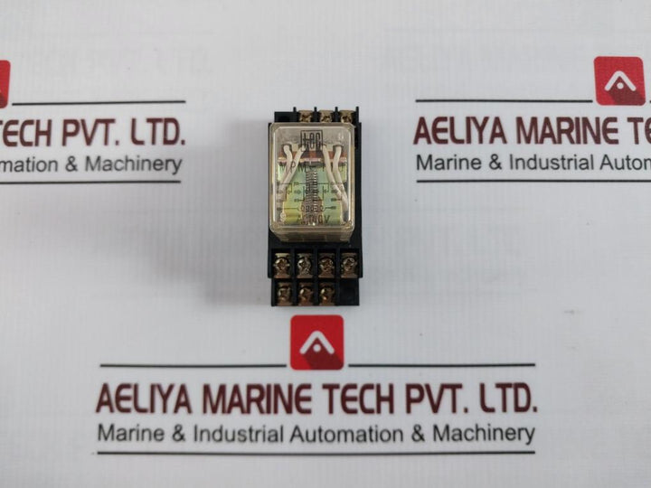 Tokyo Electric Mpm-110 General Purpose Relay With Base Mpf-24 Ac100V