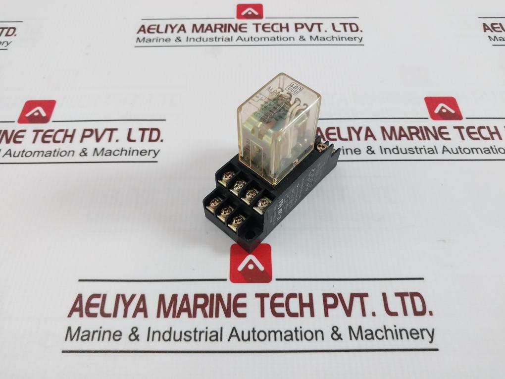 Tokyo Electric Mpm-110 General Purpose Relay With Base Mpf-24 Ac100V