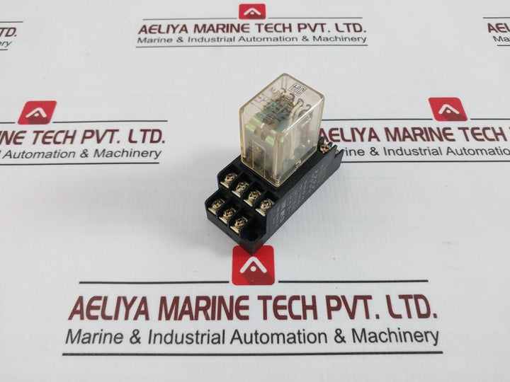 Tokyo Electric Mpm-110 General Purpose Relay With Base Mpf-24 Ac100V