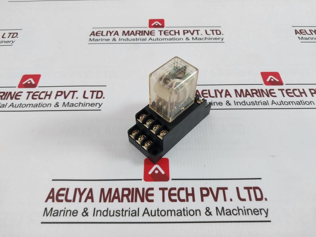 Tokyo Electric Mpm-110 General Purpose Relay With Base Mpf-24 Ac100V