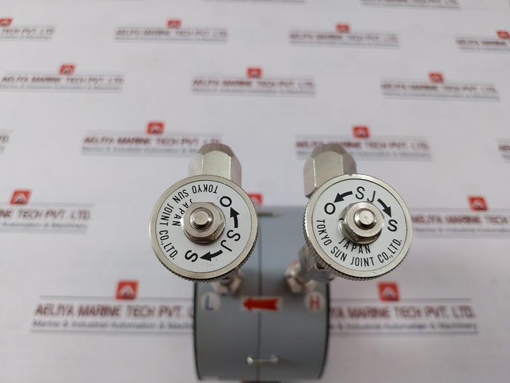 Tokyo Ryuki Kogyo Odm 300-st Differential Pressure Flow Meter Set Fm-30157-4