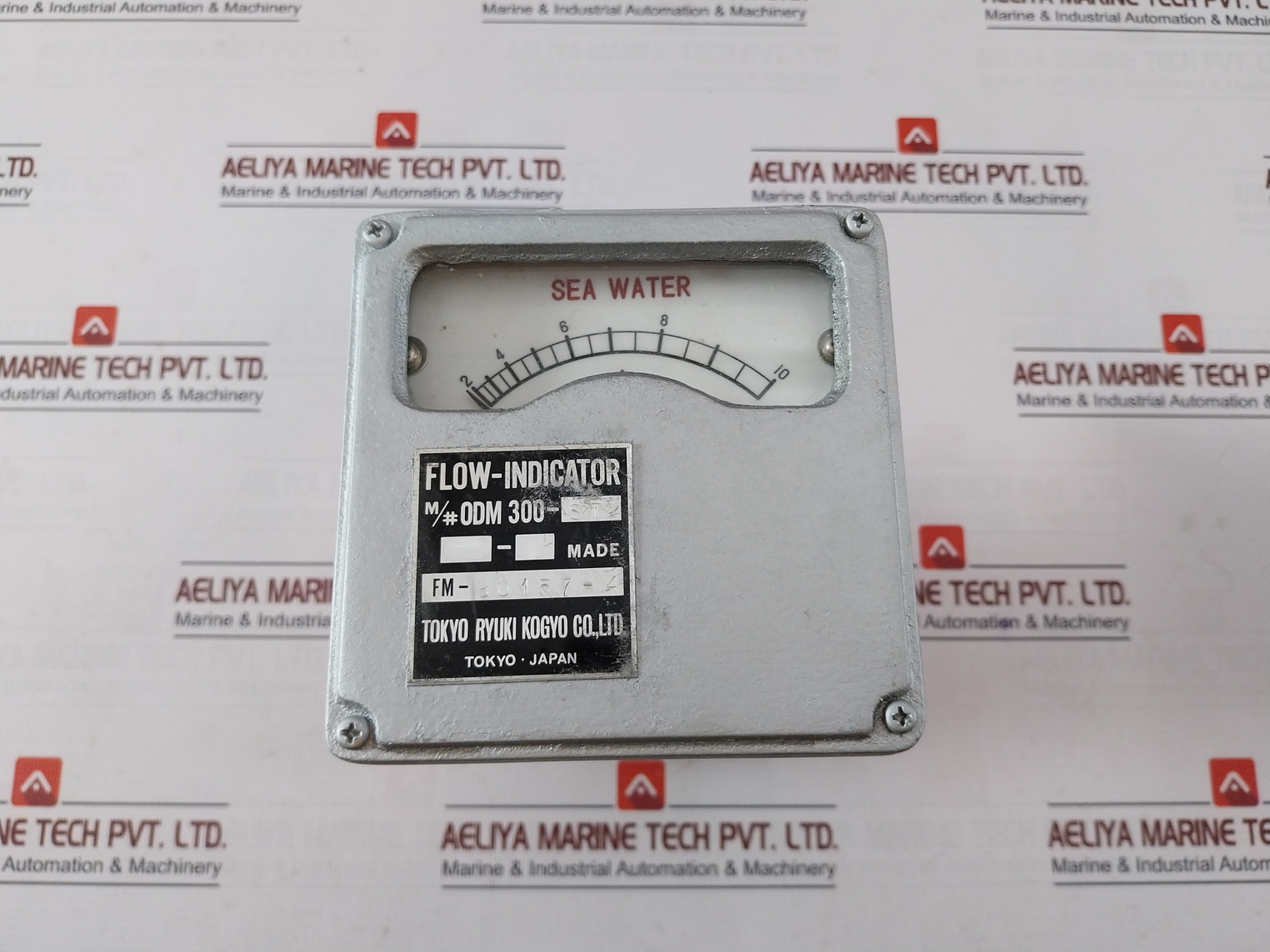 Tokyo Ryuki Kogyo Odm 300-st Differential Pressure Flow Meter Set Fm-30157-4