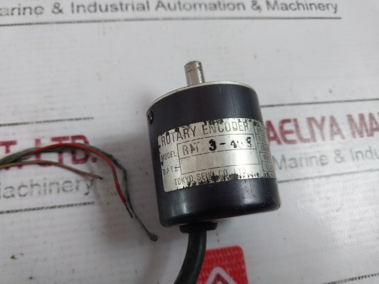 Tokyo Seiki Rit 3-40S Rotary Encoder Dc+12V