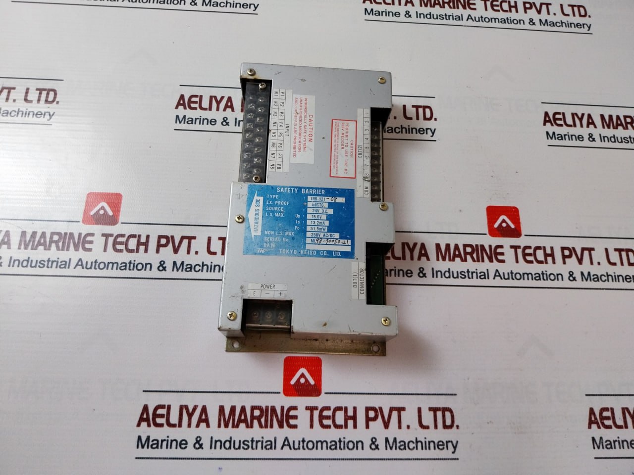 Tokyo Keiso Trb-021-08 Safety Barrier 250V Ac/Dc