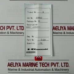Tombo 1993 Gasket Ø224 Mm X Thickness 0.8 Mm Te-3234