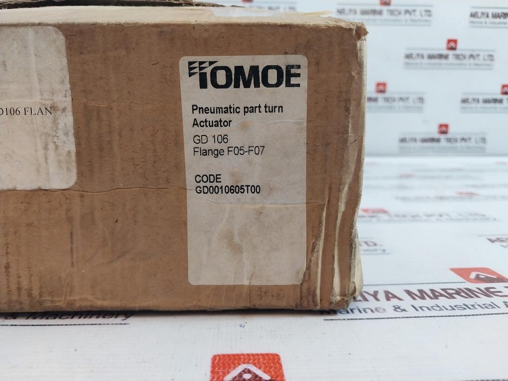 Tomoe Gd106-f05F07 Pneumatic Actuator