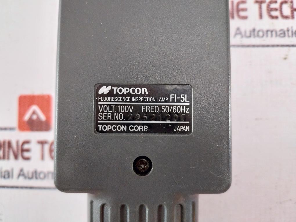 Topcon Fi-5l Fluorescence Inspection Lamp Test Tool 50/60hz Vctf 0.75 7049