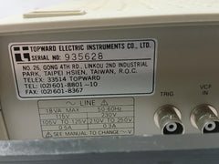 Topward 8115 Digital Sweep Function Generator Ame00035 18 Va Max 50-60Hz 0.3A
