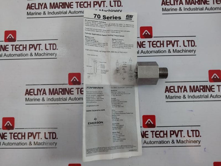 Topworx 73-1352T-b15 Limit Switch Leverless 120Vac/24Vdc Bb279300A8