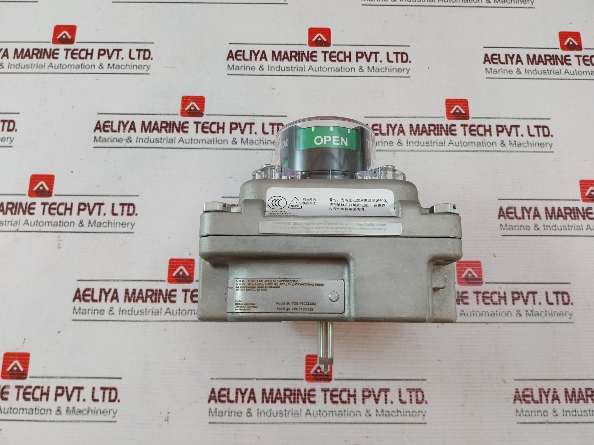 Topworx Txs-p2Cglmm Switchbox Txp And Txs 120Vdc, 3A Max