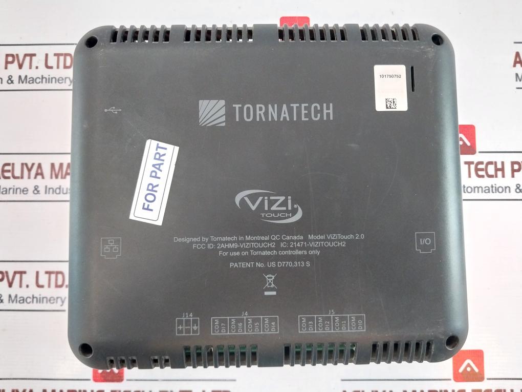 Tornatech Vizitouch 2.0 Operator Interface (Not Working)