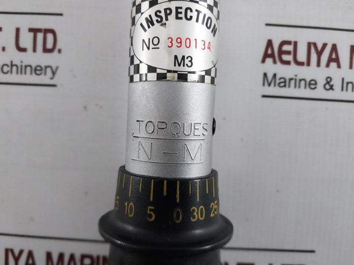 Torque Wrench 0-30 Ft- Lb, 1Ft-lb=0.1383Mkg=1.3556Nm, 1Mkg=7.233Ft-lb=9.806Nm