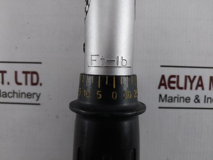 Torque Wrench 0-30 Ft- Lb, 1Ft-lb=0.1383Mkg=1.3556Nm, 1Mkg=7.233Ft-lb=9.806Nm