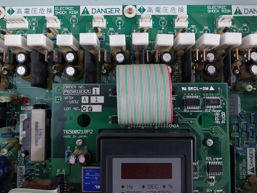 Toshiba P6581939P2 Control Panel 400V Class Vf5X-4580 A 4