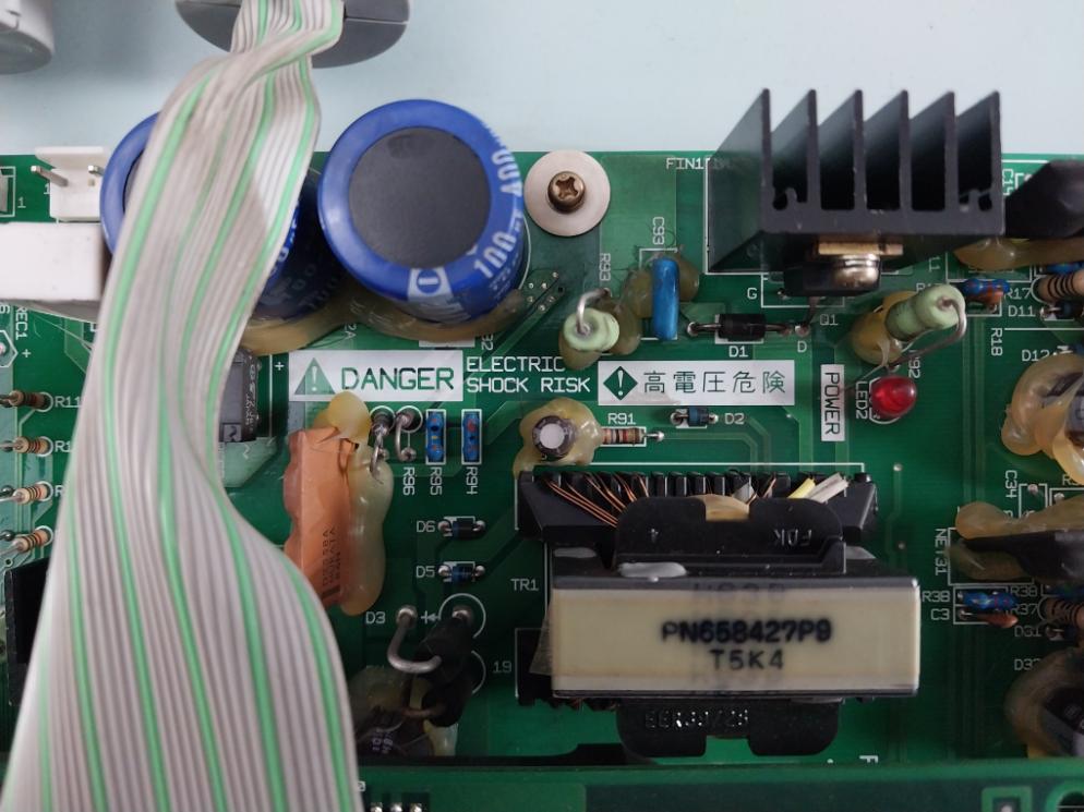 Toshiba P6581939P2 Control Panel 400V Class Vf5X-4580 A 4