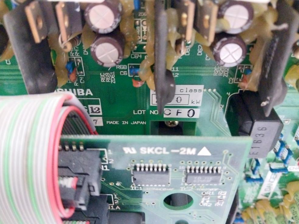 Toshiba P6581939P2 Control Panel 400V Class Vf5X-4580 A 4
