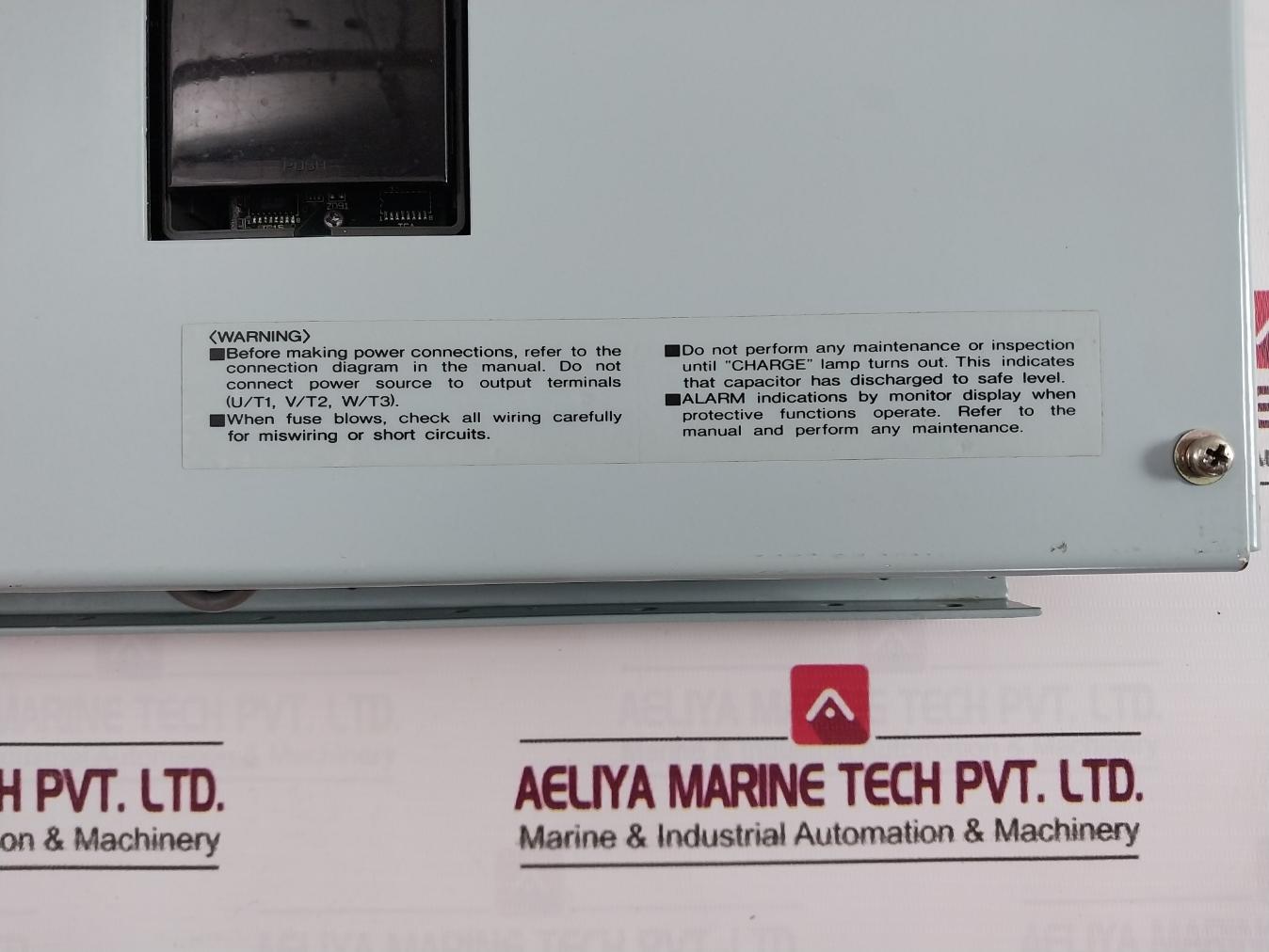 Toshiba P6581939P2 Control Panel 400V Class Vf5X-4580 A 4